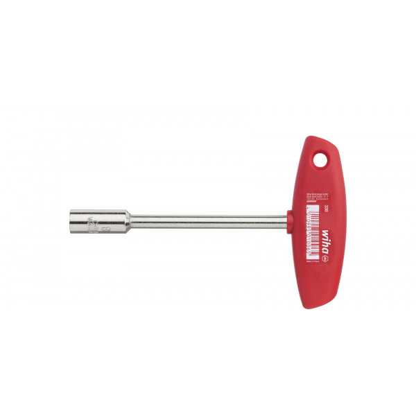 Wiha Nástrčný klíč s rukojetí tvaru T Vnitřní čtyřhran leskem poniklováno 8 mm x 157 mm (01006)