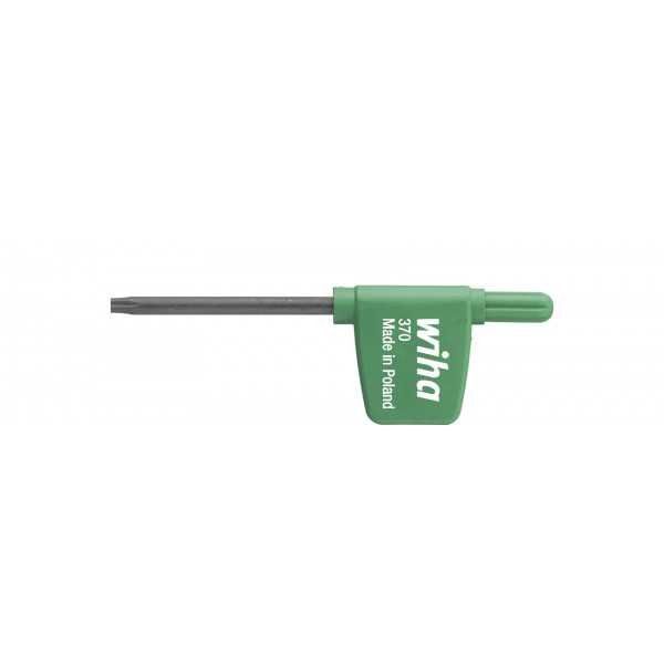 Wiha Zástrčný klíč s praporkovou rukojetí TORX® úprava chemickým černěním T15 x 80 mm (03730)
