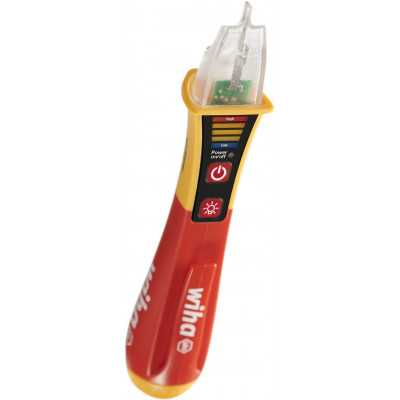 Wiha Zkoušečka napětí Volt Detector, do prostředí s nebezpečím výbuchu, bezdotyková, jednopólová, 12-1 000 V AC vč. 2 baterií AA